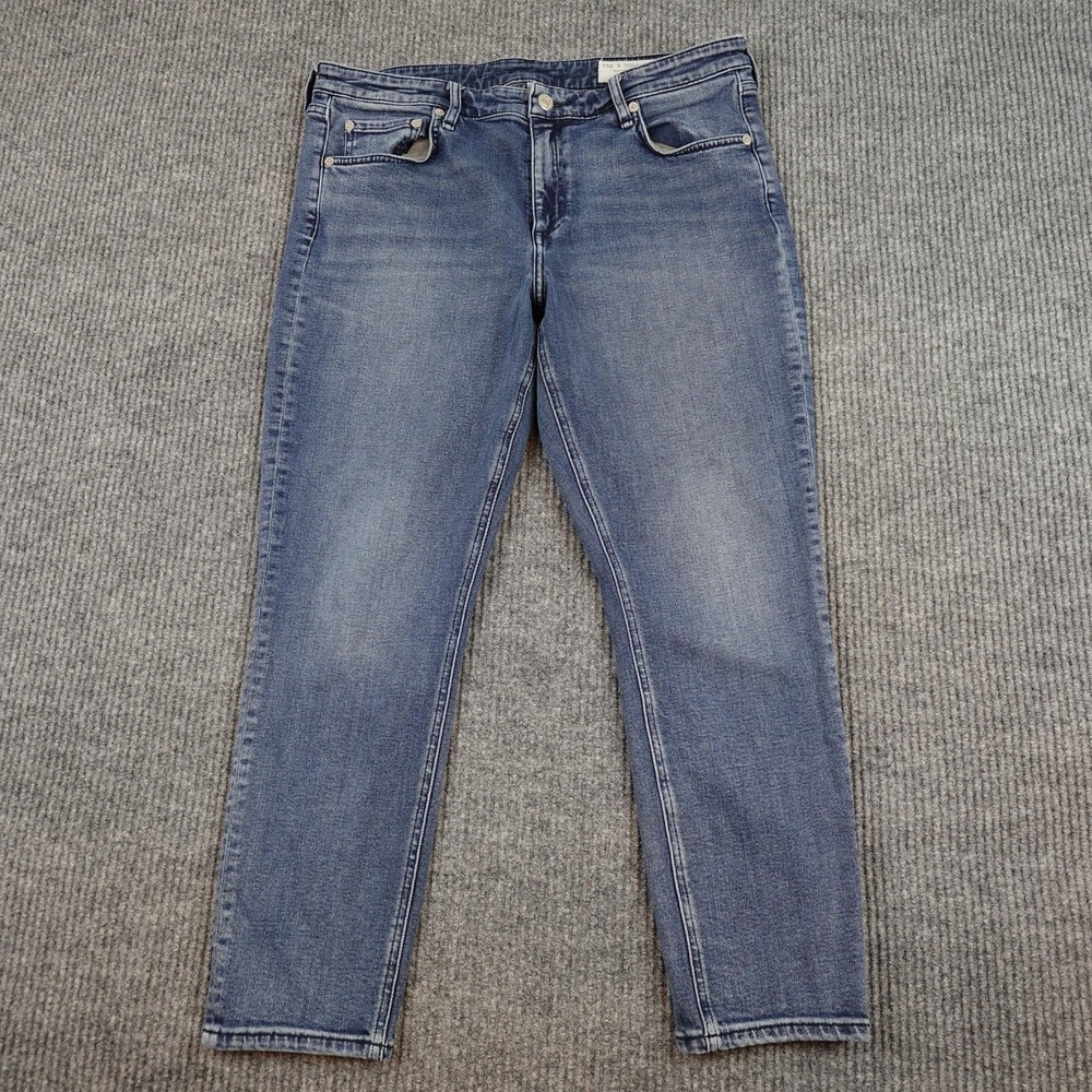Rag & Bone Ziggy Jeans Womens 32 Blue Mid Rise Skinny Ankle Denim WDD23S2651C1ZG